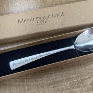 Cuillère dessert, café personnalisée