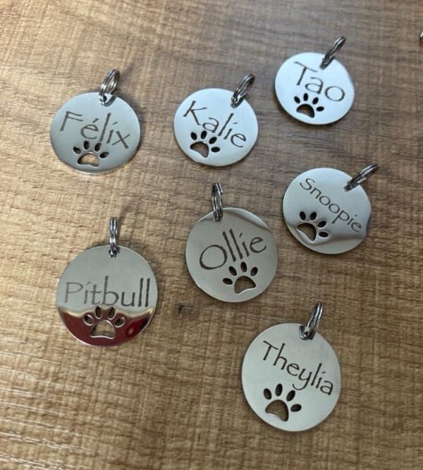 Médaille identification animaux – Image 6
